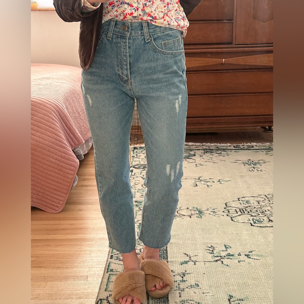 NWT Kochi Korean Straight Leg Jeans